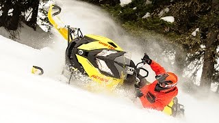 TEST RIDE 2015 Ski Doo Summit X T3 174 [upl. by Repinuj]