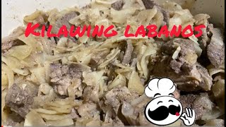 Kilawing Labanos Radish Recipe [upl. by Gustie144]