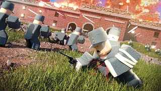 This is the BIGGEST Roblox Trench War Ever WW1 Roblox Entrenched [upl. by Genevieve]