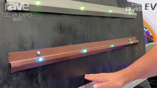 CEDIA Expo 22 EverLights Shows Permanent Christmas Lights that Install Directly on Home Materials [upl. by Stucker]