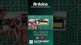 Arduino Angle Measurement System ADXL335 arduino adxl335 anglemeasurement [upl. by Hsaka]