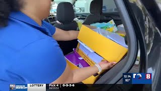 Fox 8 school supply drive underway on the North Shore [upl. by Enymsaj]