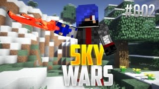 Minecraft Mega SkyWar 2 11kill w Micro X [upl. by Itirahc620]