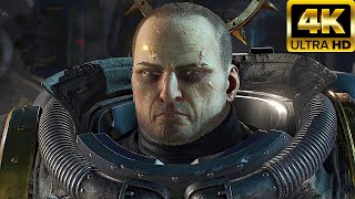 Space Marine 2 All Leandros Chaplain Scenes  Warhammer 40K [upl. by Hayilaa]