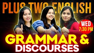 Plus Two English Public Exam  Grammar amp Discourses  Exam Winner Plus Two [upl. by Elvina121]