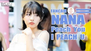 Nana Peach You Fancam  I Peach U Sora Sora 2nd Year Anniversary SKY HORIZON 17122566 [upl. by Aicirtac]