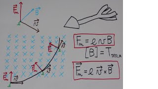 Campo magnetico forza magnetica su una carica elettrica [upl. by Kerekes]