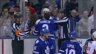 Dion Phaneuf blasts Stephane Da Costa HD [upl. by Saw80]