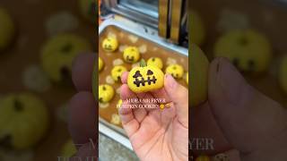 Pumpkin cookies🎃🎃mideaairfryer halloweenbaking pumpkincookies funcookies cookiedecoration [upl. by Naryk208]