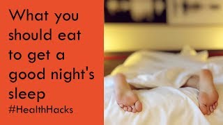 Sydney Health Hacks What you should eat to get a good nights sleep [upl. by Gniliem533]