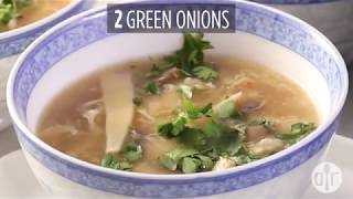 How to Make Hot and Sour Chicken Soup  Soup Recipes  Allrecipescom [upl. by Idok425]