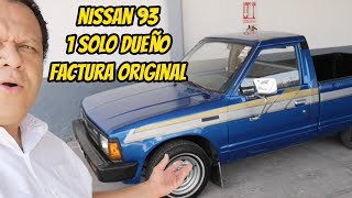 Nissan pick up 93 1 solo dueño factura original camioneta flamante [upl. by Lesser283]