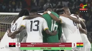 MANAF NURUDEEN PENALTY SAVE  ANGOLA VS GHANA HIGHLIGHTS [upl. by Brandais]