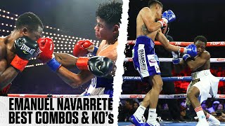 Emanuel Navarrete Best Combos amp Knockdowns From Dogboe 1 and 2 Fights  HIGHLIGHTS [upl. by Enasus91]