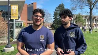 Greek Life at Adelphi [upl. by Aninat]