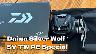 Daiwa Silver Wolf SV TW PE Special Review fishing reels baitcaster daiwa [upl. by Llebana]