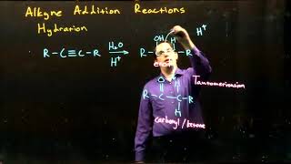 Alkyne Addition ReactionsOrganic Chemistry I25 [upl. by O'Malley]