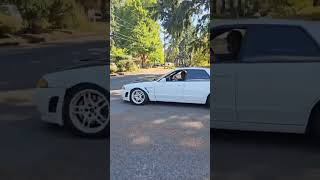 Ruining My Street Car Dogbox in My R32 Skyline [upl. by Annabal]