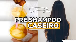 PRÉSHAMPOO CASEIRO QUE ENGROSSA E DA VOLUME AS PONTAS RALAS💥 [upl. by Phaedra]