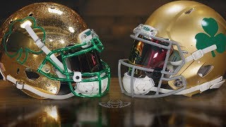 Notre Dame Gold For Your Helmet [upl. by Eellac]