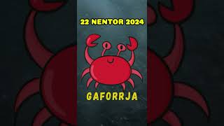 GAFORRJA  Horoskopi ditor 22 nentor 2024 [upl. by Ahsain]