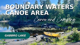 Canoe Camp and Portaging  Boundary Waters Canoe Area Wilderness BWCAW [upl. by Wieche111]