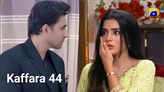 Kaffara Ep 44 Ali Ansari And Laiba Khan Drama Kaffara Drama [upl. by Bahr]