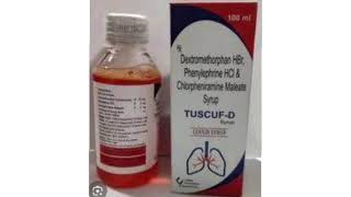 TUSCUF D Tablets Dextromethorphan HBr Phenylephrine HCI amp Chlorpheniramine Maleate Syrup [upl. by Arlyn]