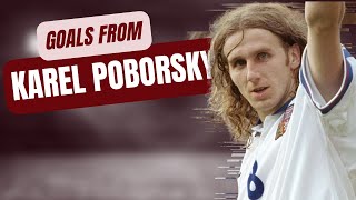 A few career goals from Karel Poborsky [upl. by Arodal]