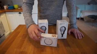 Unboxing installing and reviewing IKEA Trådri Tradfri [upl. by Edmondo]