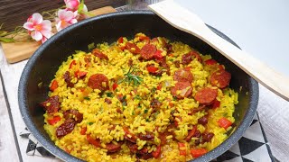 Risotto au chorizo [upl. by Dorcia]