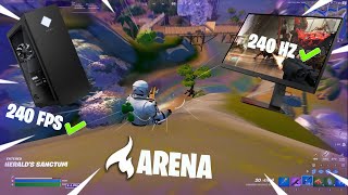 HP OMEN 25L RTX 2070 SUPER amp i710700 Fortnite Arena Gameplay FUNNY [upl. by Moffitt]