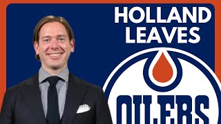 Edmonton Oilers News Brad Holland Mutually Parts Ways With Team [upl. by Aicnerolf446]