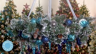 LEARN amp DO Wreath Chandelier  Martha Stewart [upl. by Ramey]