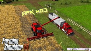 Farming Simulator 14 v143 Apk Mod Gameplay  Android [upl. by Druci]