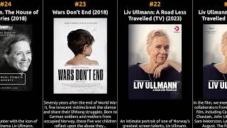 Liv Ullmann  Best movies [upl. by Ahsilet]