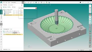 SprutCAM Tutorial 213  Mill 3D Mold amp Die Toolpath Machining [upl. by Fessuoy124]