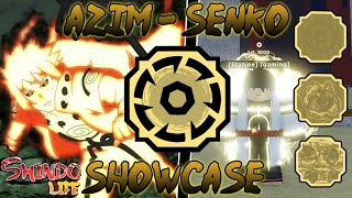 Shindo Life AzimSenko Showcase [upl. by Mialliw]