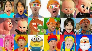 Boss Baby amp Blippi amp Ryan’s World amp D Billions  KulikiTaka Ti №2 [upl. by Airitac]