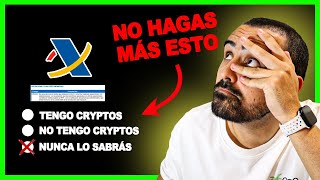 NO DECLARES tus Criptomonedas a HACIENDA sin saber ESTO  100 LEGAL en 2024 [upl. by Hiamerej]