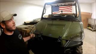 Armor Tech Polaris 570 Mid Size Cab Instillation Video [upl. by Ecyor]