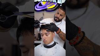 Low Burst Fade With Textured Crop Top shorts barber haircut corteyestilo [upl. by Calli]