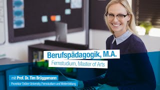 Studiengang Berufspädagogik MA I FHM OnlineUniversity [upl. by Kayle]