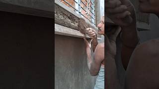 Plastering of window box construction plaster ytshorts trending shorts civil [upl. by Enirac385]