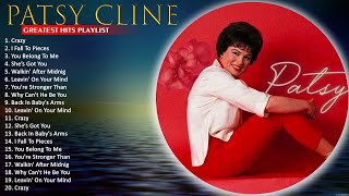 Patsy Cline Full Album 🎵 The Best Of Patsy Cline Songs 🎵 Crazy 6745 [upl. by Llenahs529]