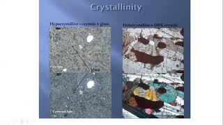 Igneous Petrography amp Types of Igneous Textures Part 1 [upl. by Adliwa]