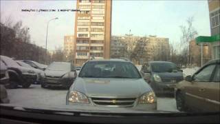 NEW frontal car accident in RussiaChevrolet Nubira crashДТП автокатастрофе [upl. by Amitak]