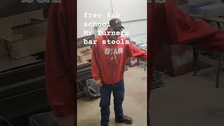 free fab school Mr Turners bar stools free fab school fyp welding fabrication learn free hope [upl. by Haile296]