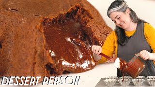 Baking the Perfect Molten Lava Cake with Claire Saffitz  Dessert Person [upl. by Annaj]