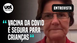 Vacina da covid é segura e protege as crianças diz médica pediatra Ana Escobar [upl. by Anividul508]